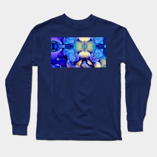 Blue Hydrangea Strangea Long Sleeve T-Shirt